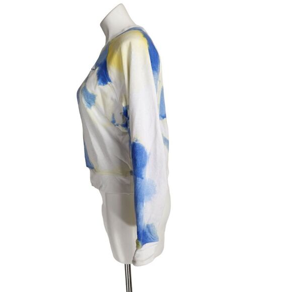 Champion tie dye cropped sweatshirt Size Large - Picture 2 of 7